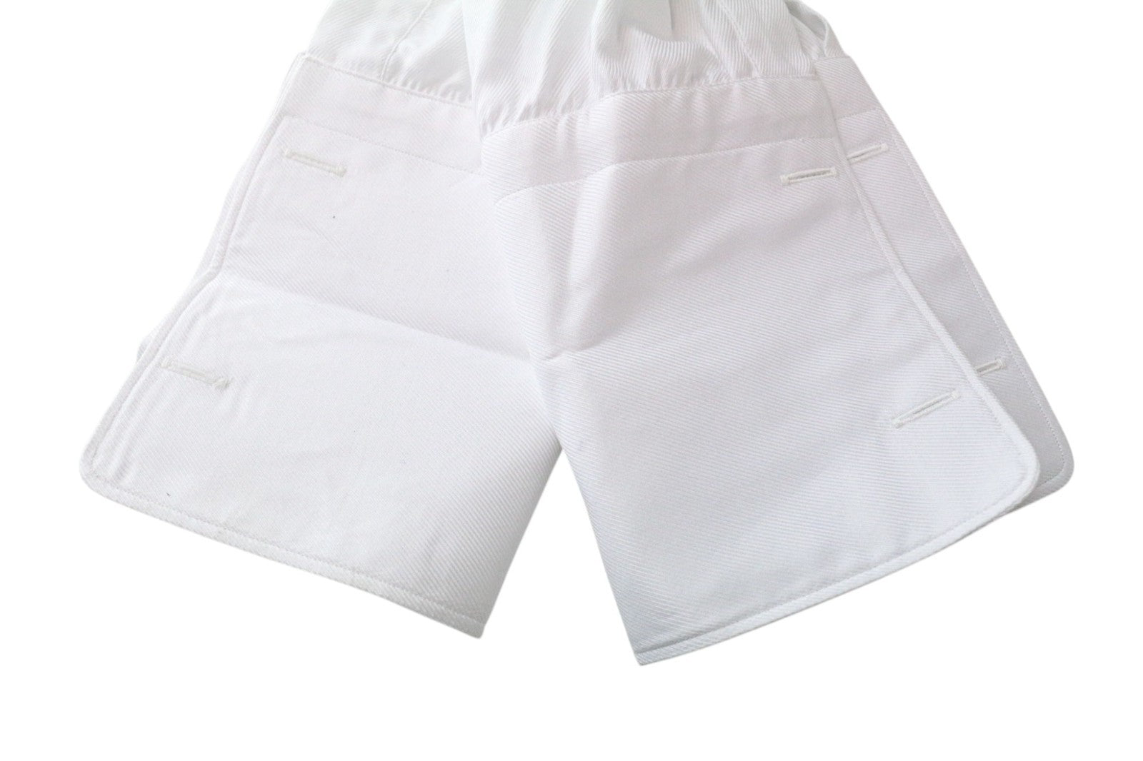 SUITSUPPLY Men's Formal Shirt XS Extra Slim White Cotton Long Sleeve Slim Fit