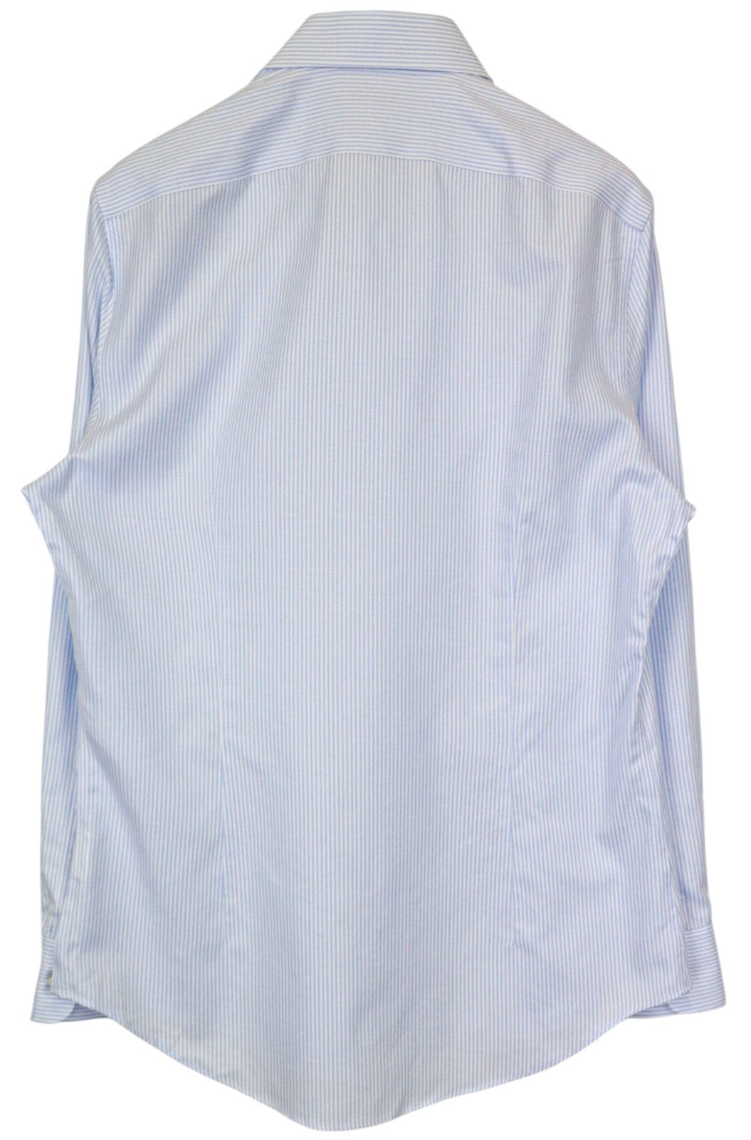 SUITSUPPLY Men's Formal Shirt 42/16.5 Extra Slim Pure Cotton Blue Stripe Formal