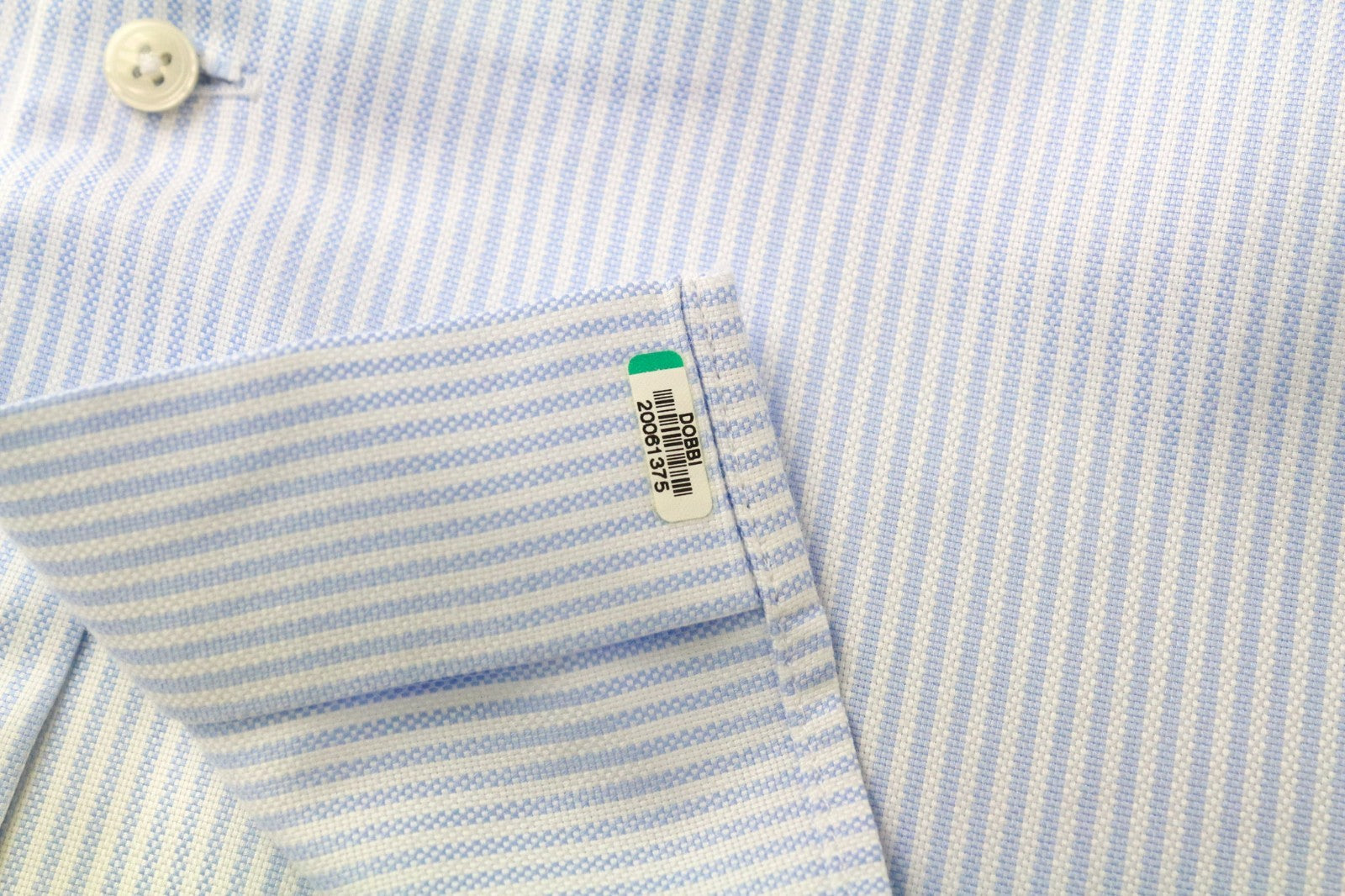 SUITSUPPLY Men's Formal Shirt 42/16.5 Extra Slim Pure Cotton Blue Stripe Formal