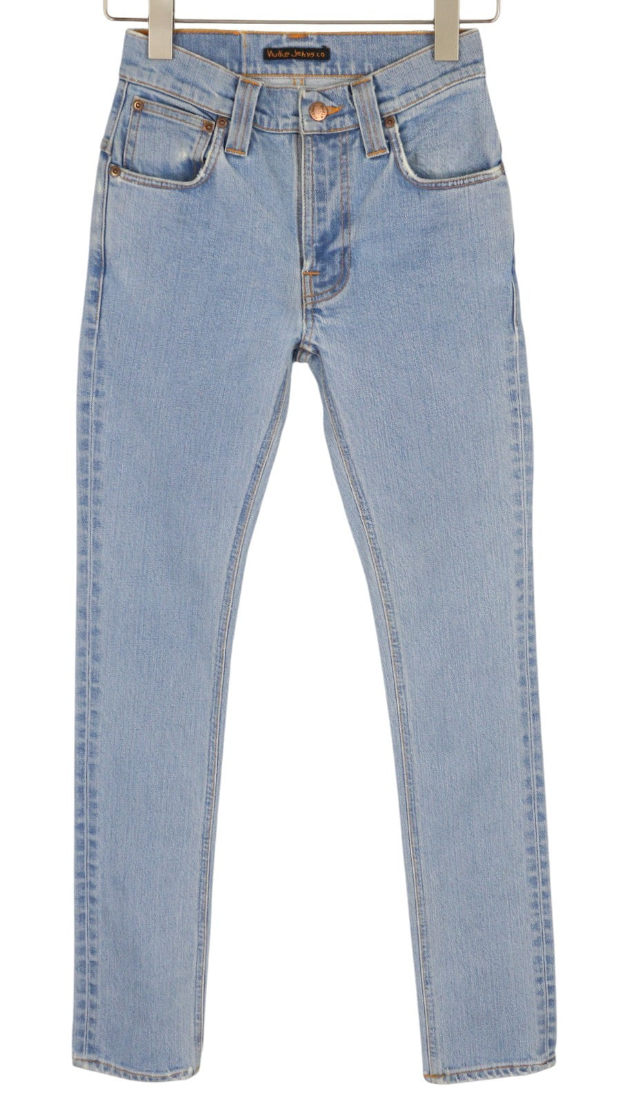 NUDIE JEANS Thin Finn Men's Jeans W28/L32 Bossa Ozzy Slim Washed Blue Denim