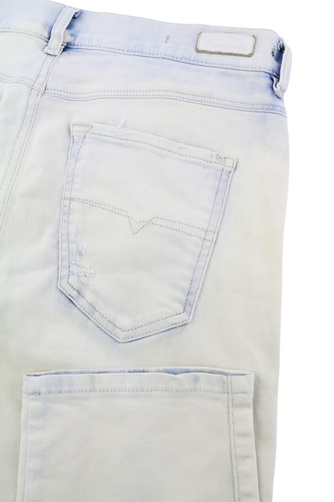 DIESEL D.N.A. Sandy 0674A Women's Jeans W26/L32 Distress Slim Straight Denim