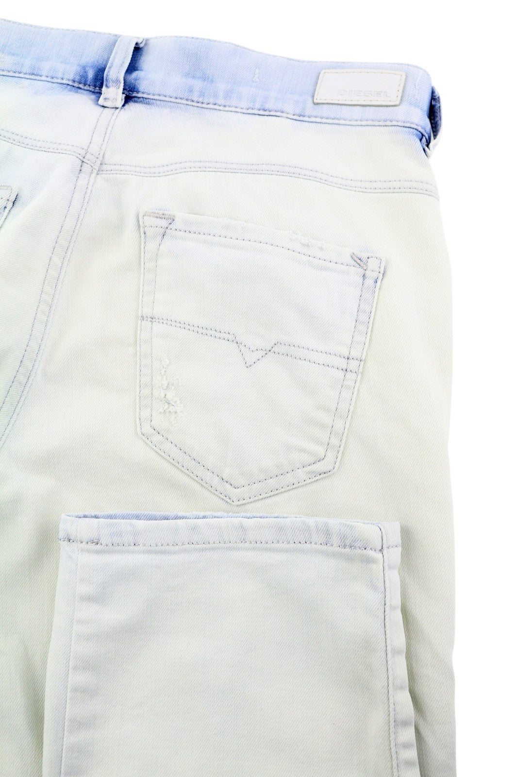 DIESEL D.N.A. Sandy 0674A Women's Jeans W25/L32 Distressed Slim Straight Fit