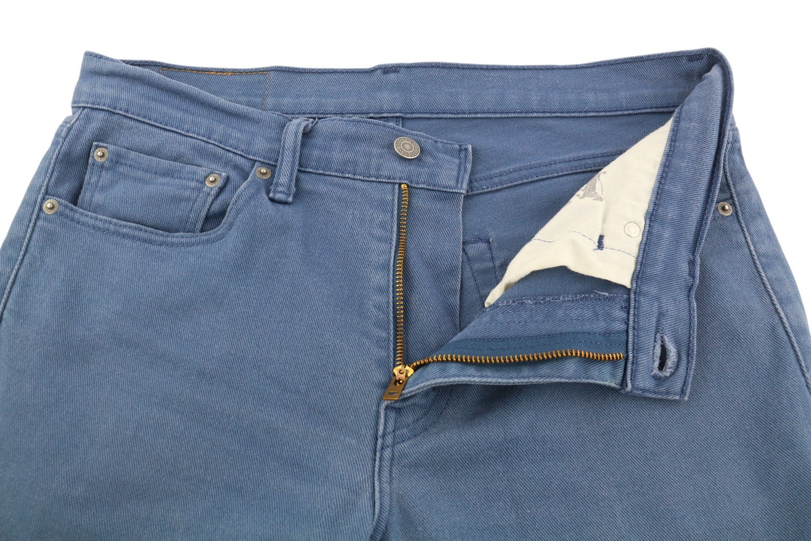 LEVI'S 511 Men's Jeans W32/L32 Mid Blue Slim Fit Zip Fly 5 Pocket Denim