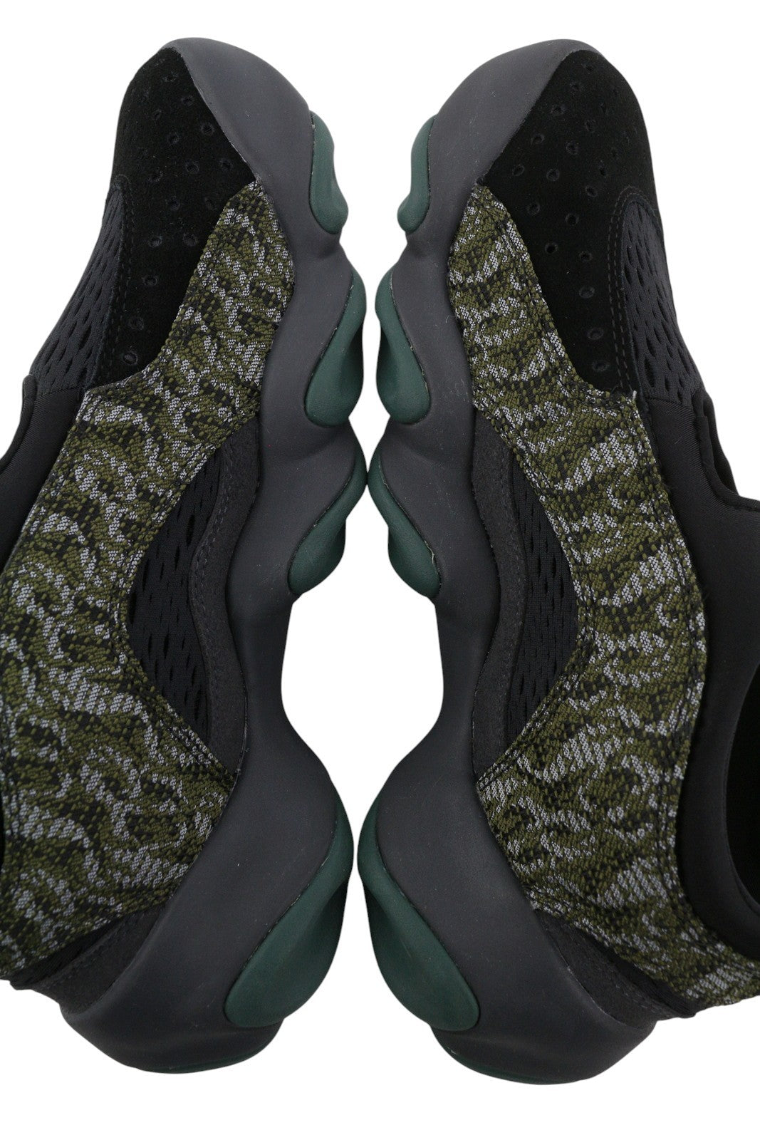 OAKLEY Factory Team Jacquard Flesh Men Sandals EU45 Camo Black Ortholite RRP235