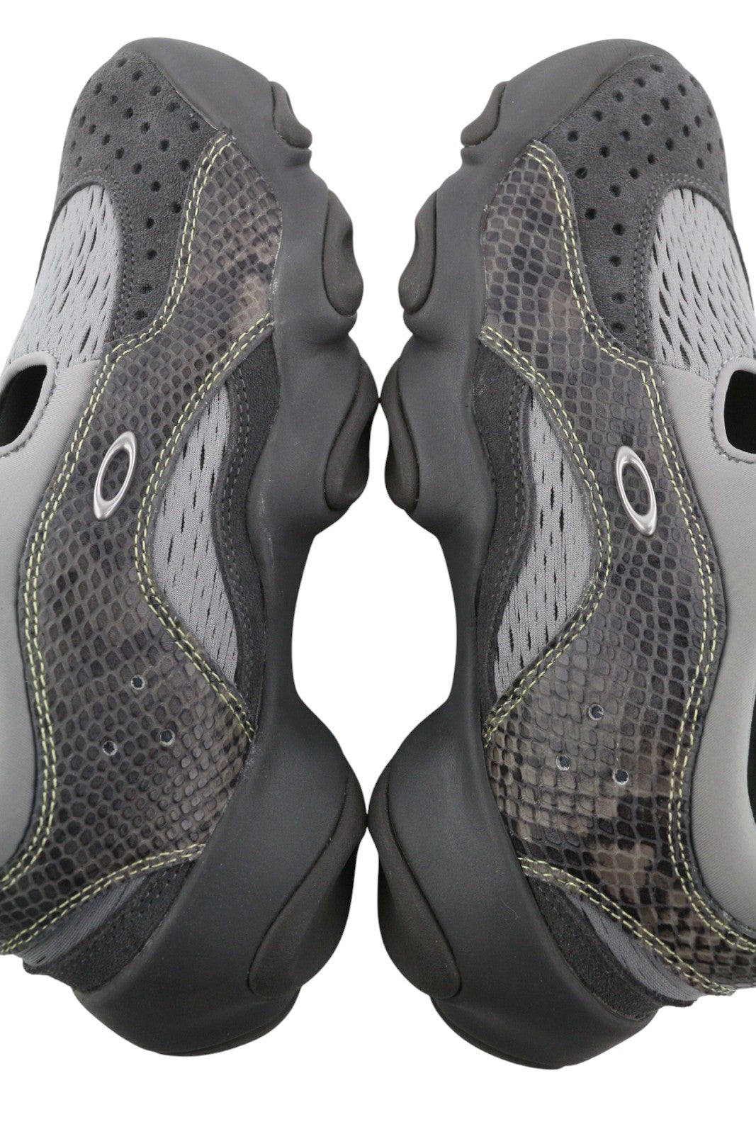 OAKLEY Factory Team x Brain Dead Python Flesh Men Sandals EU41 Pavement Grey