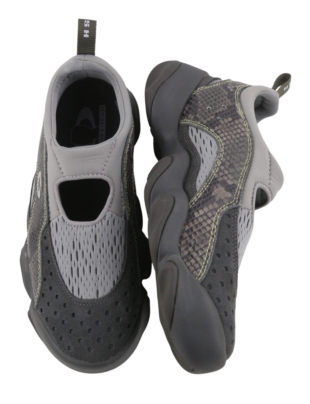 OAKLEY Factory Team x Brain Dead Python Flesh Men Sandals EU41 Pavement Grey