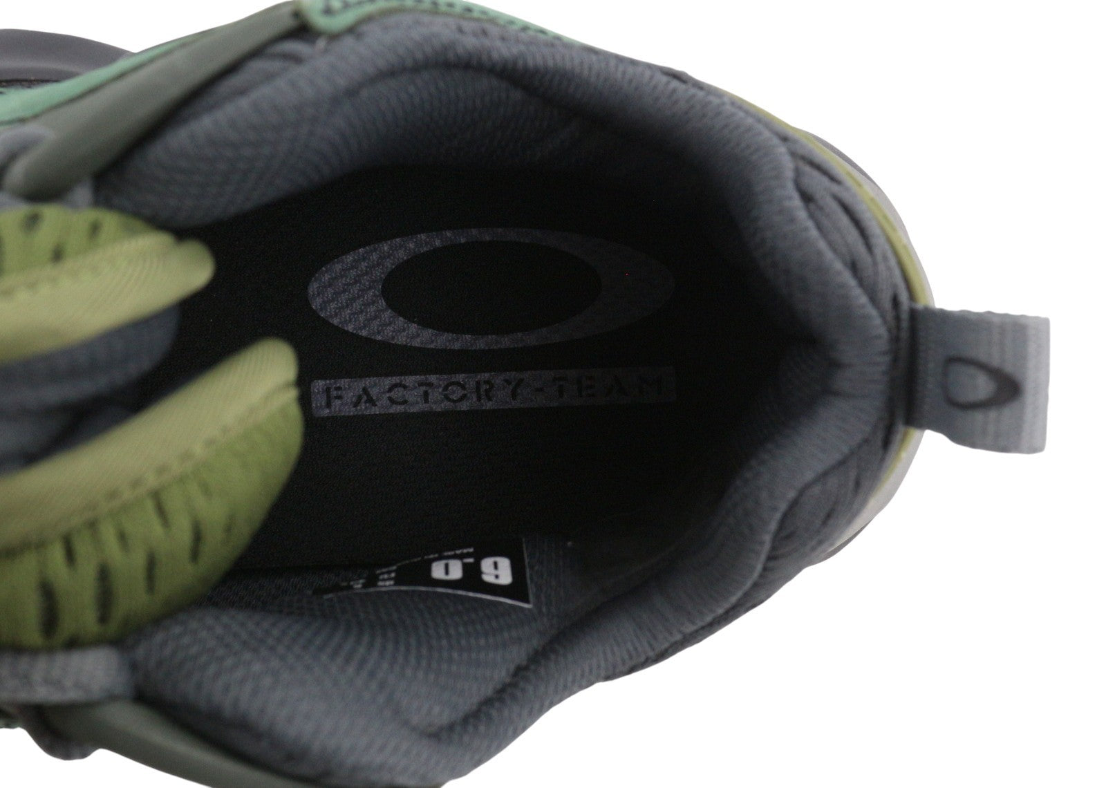 OAKLEY Factory Team Nubuck Chop Saw Women Boots EU38.5 Green Suede RRP190