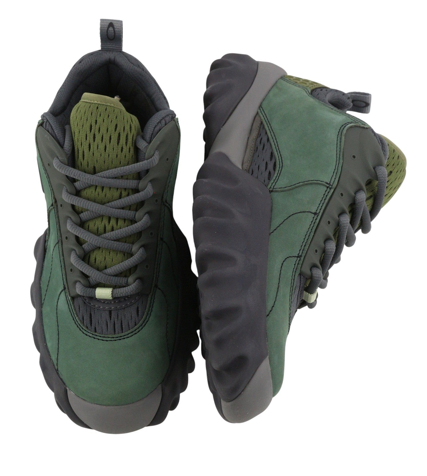 OAKLEY Factory Team Nubuck Chop Saw Women Boots EU38.5 Green Suede RRP190