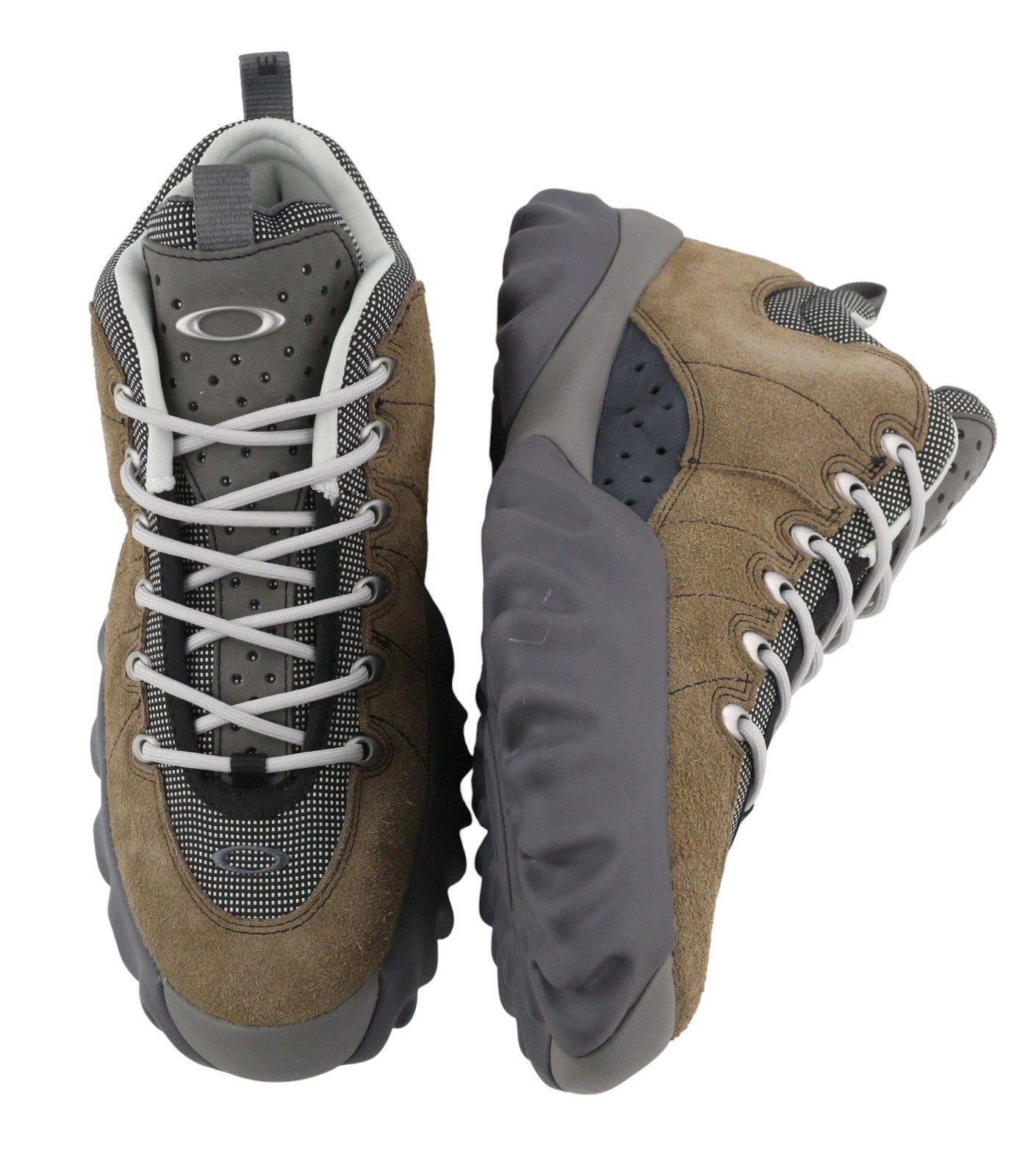 OAKLEY Factory Team x Brain Dead Edge Men Boots EU42.5 Cobbiestone Suede RRP190