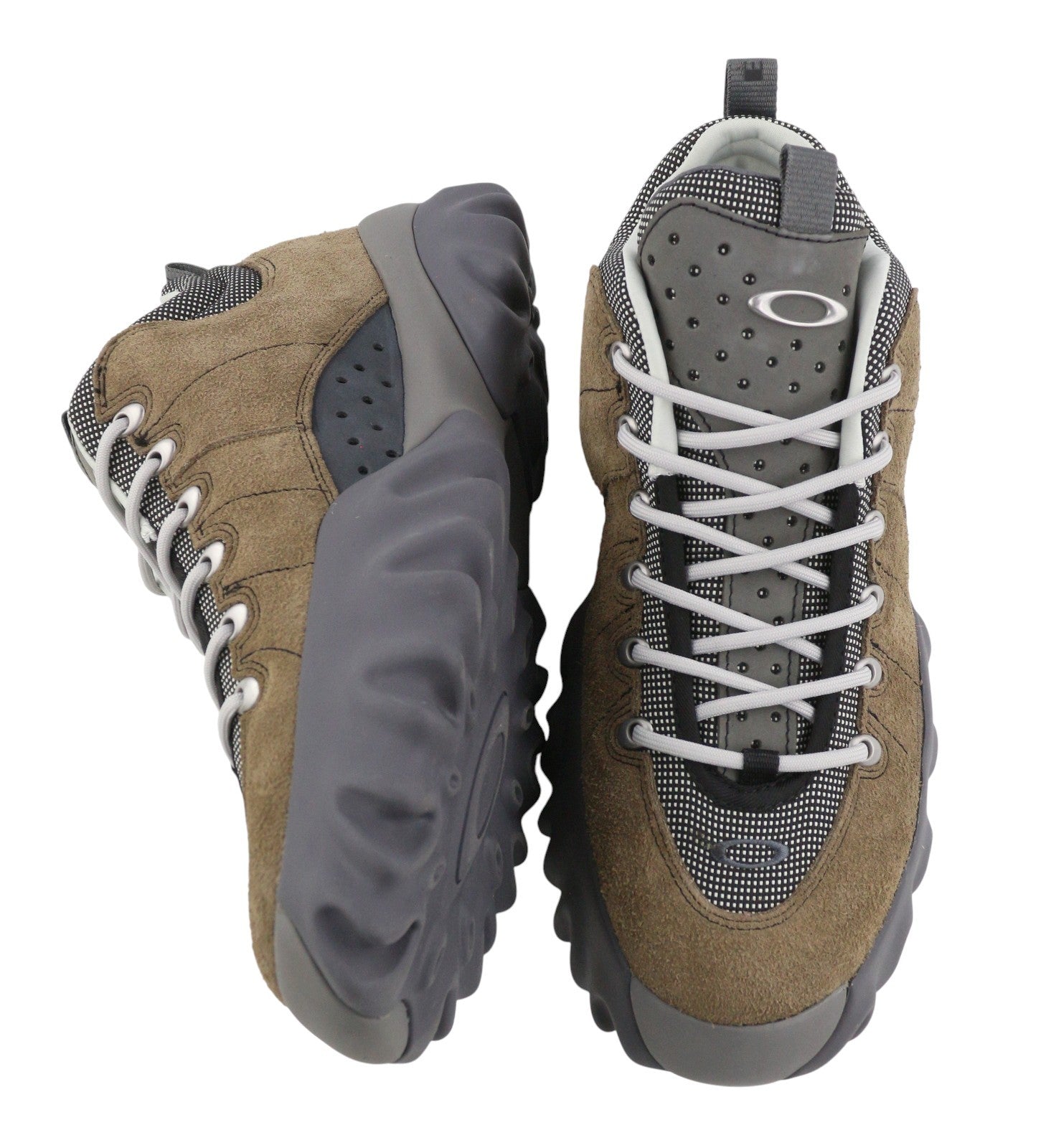 OAKLEY Factory Team x Brain Dead Edge Men Boots EU42.5 Cobbiestone Suede RRP190