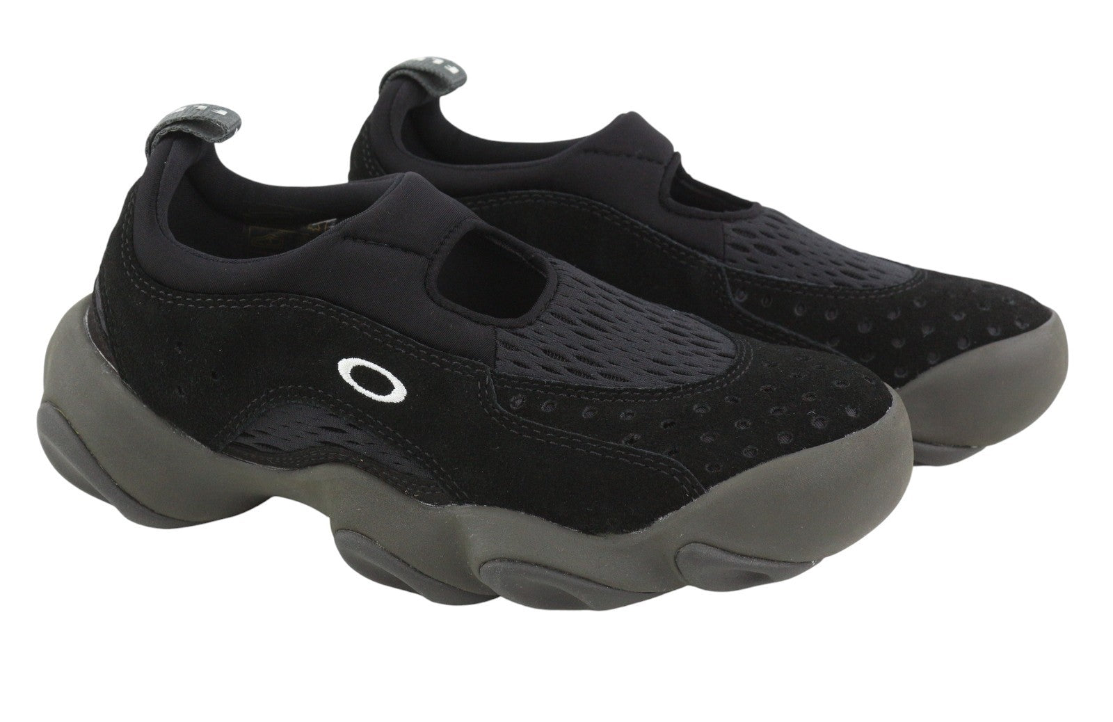 OAKLEY Factory Team Suede Flesh Women Sandals EU38.5 Black Ortholite RRP185