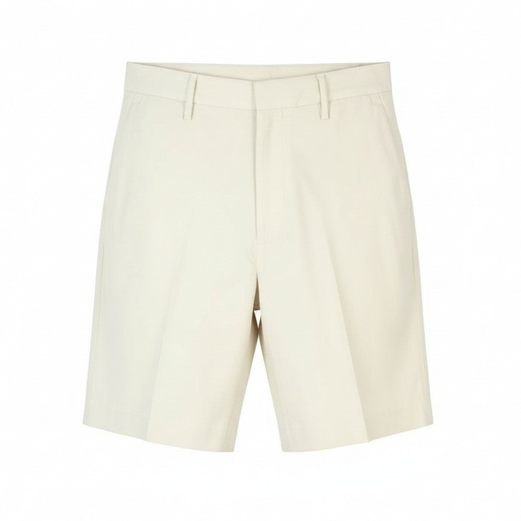 GANT Hallden Men Shorts W33 Caulk White Tailored Volume Slim Fit Mid Rise Chino