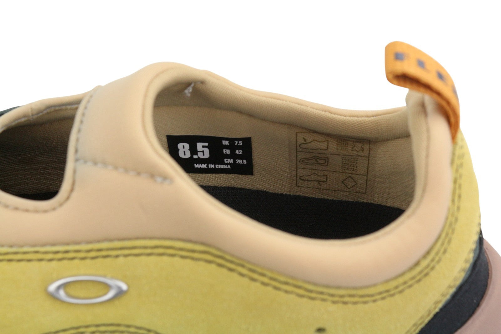 OAKLEY Factory Team x Brain Dead Suede Flesh Men Sandals EU42 Multi Ortholite