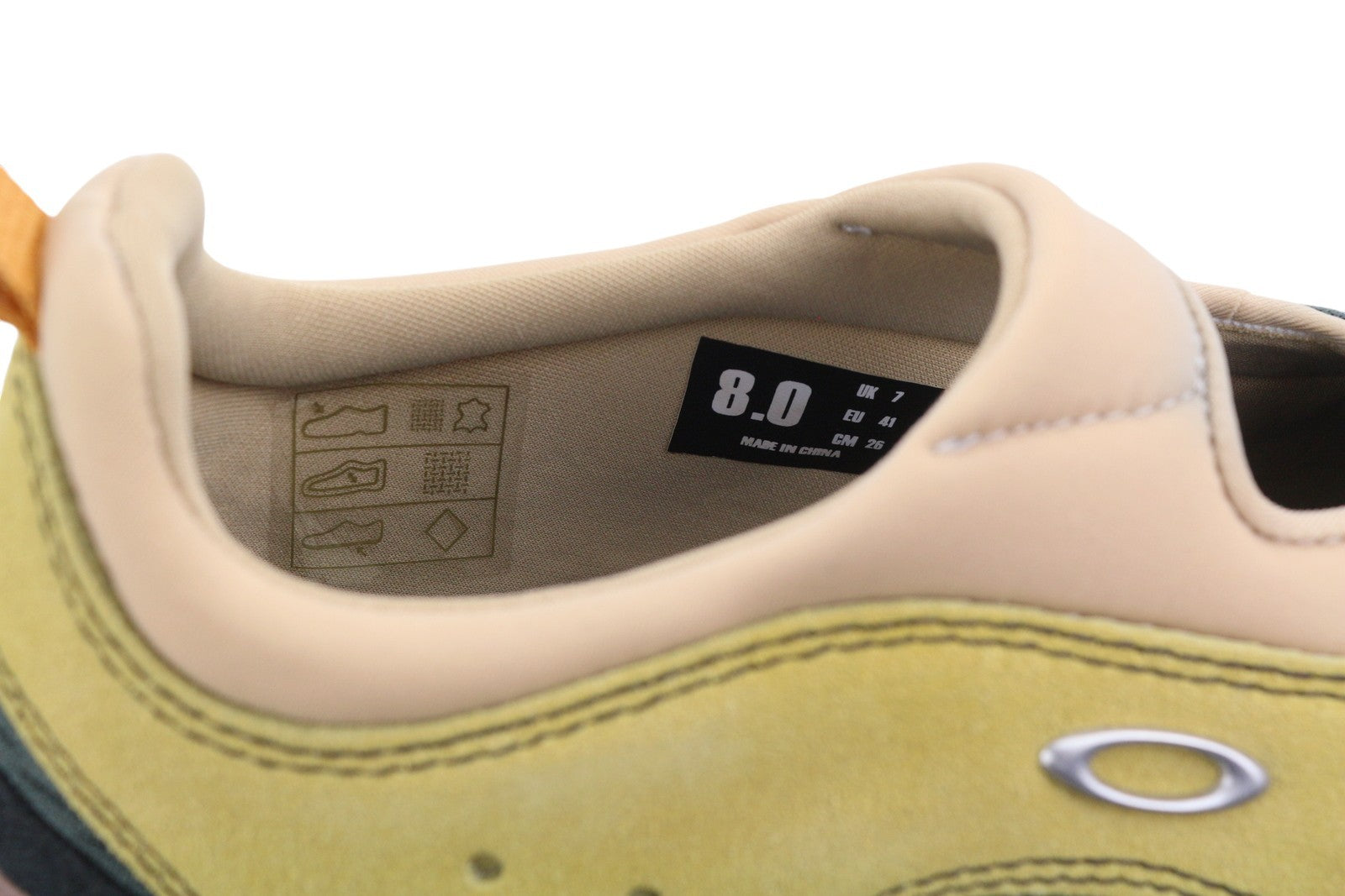 OAKLEY Factory Team x Brain Dead Suede Flesh Men Sandals EU41 Multi Ortholite