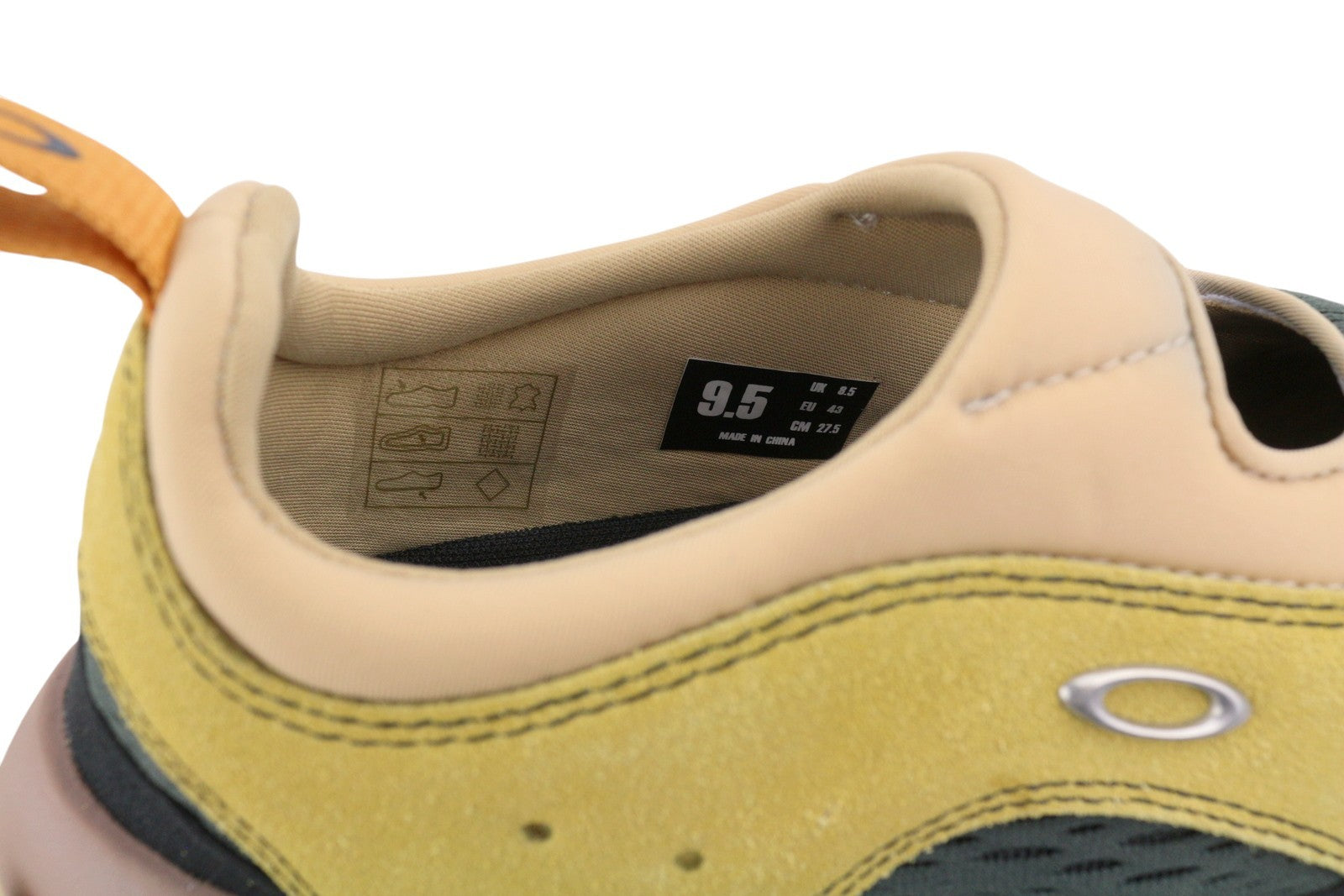 OAKLEY Factory Team x Brain Dead Suede Flesh Men Sandals EU43 Multi Ortholite