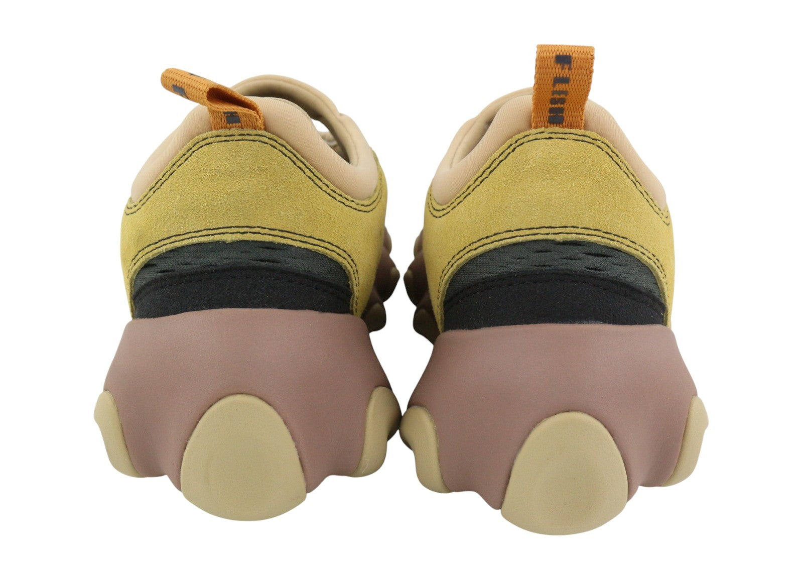 OAKLEY Factory Team x Brain Dead Suede Flesh Men Sandals EU43 Multi Ortholite