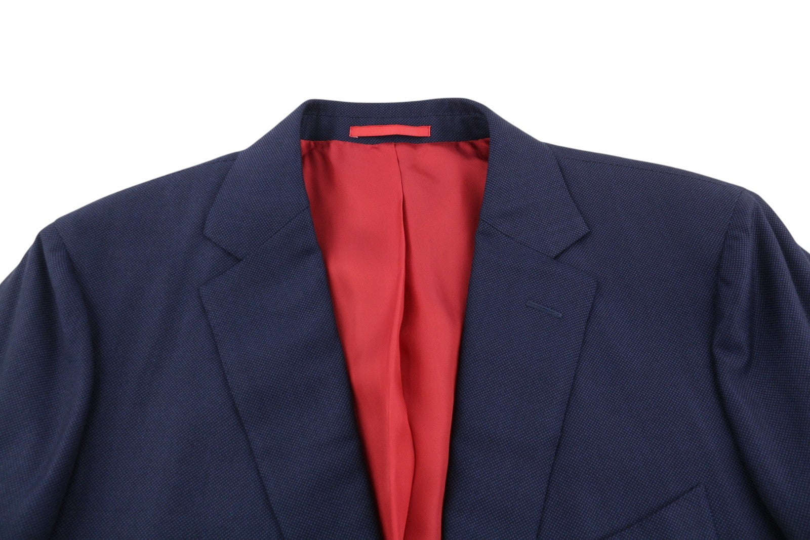 SUITSUPPLY Sienna Men's Suit UK46R Blue Wool Single Breasted Double Vent 2 Piece