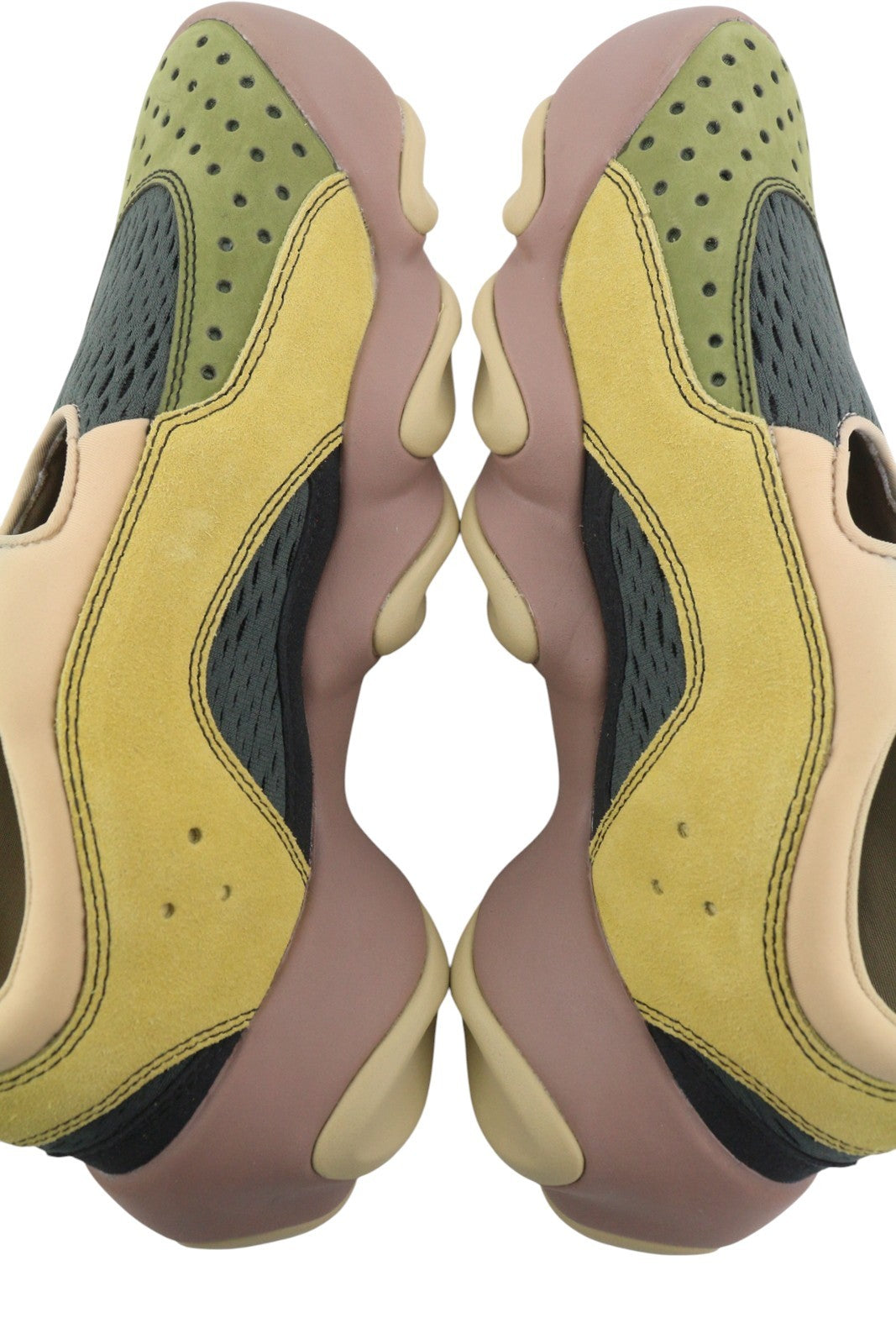 OAKLEY Factory Team x Brain Dead Suede Flesh Men Sandals EU42.5 Multi Ortholite