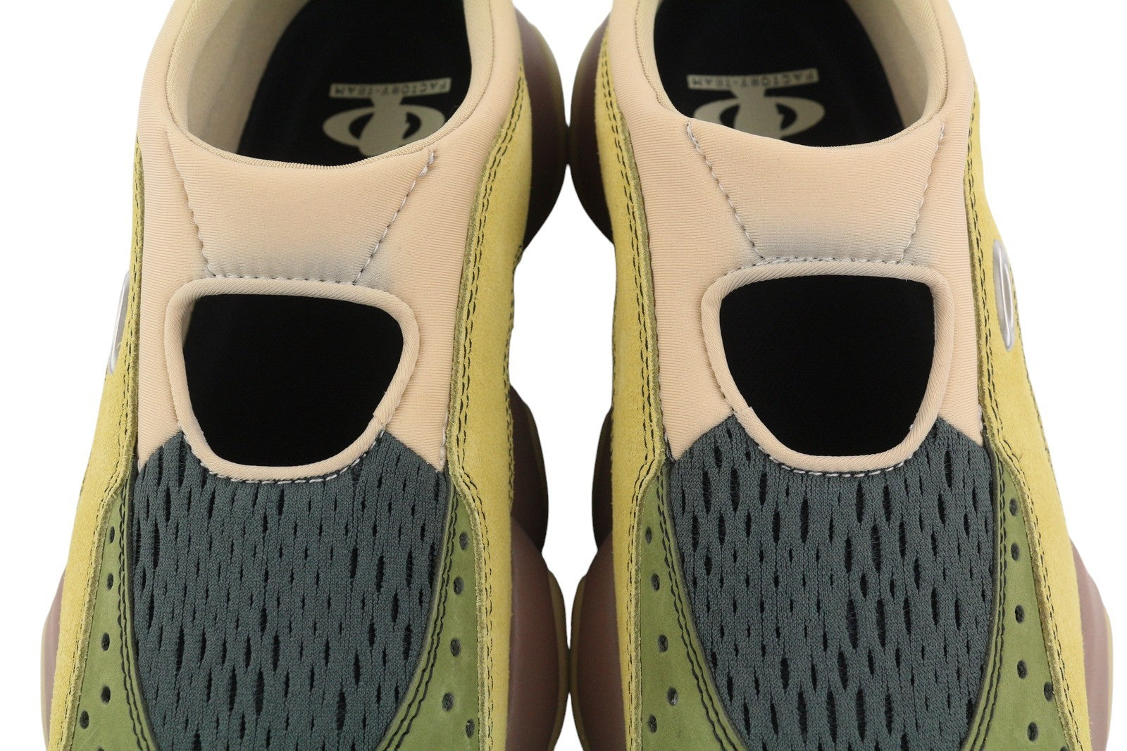 OAKLEY Factory Team x Brain Dead Suede Flesh Men Sandals EU42.5 Multi Ortholite