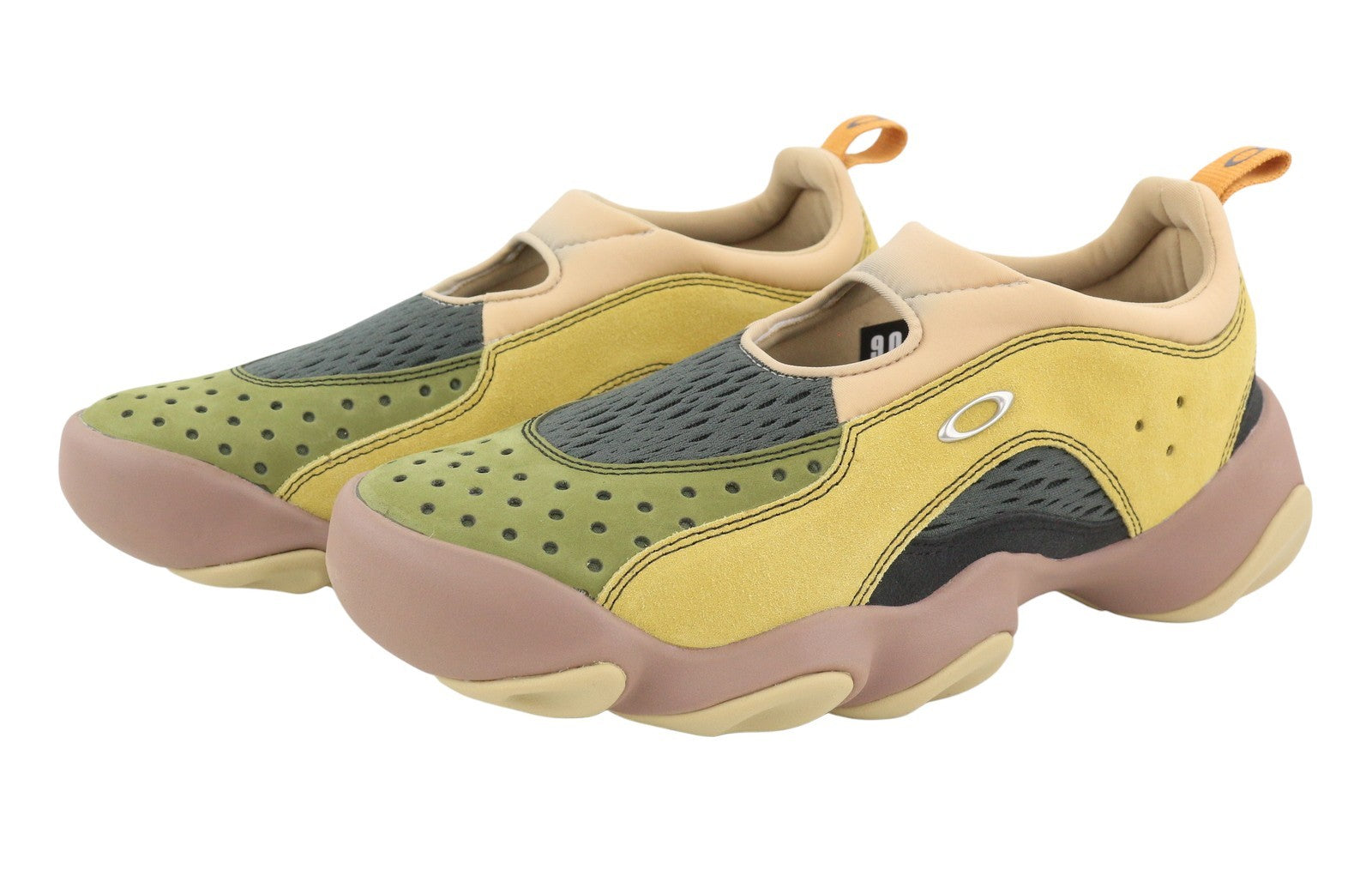 OAKLEY Factory Team x Brain Dead Suede Flesh Men Sandals EU42.5 Multi Ortholite