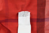 Red Cotton Button-up