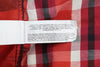 Red Cotton Button-up