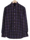 Black Cotton Button-up