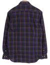 Black Cotton Button-up