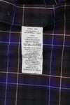 Black Cotton Button-up