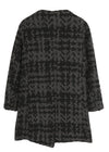 Black Polyester Coat