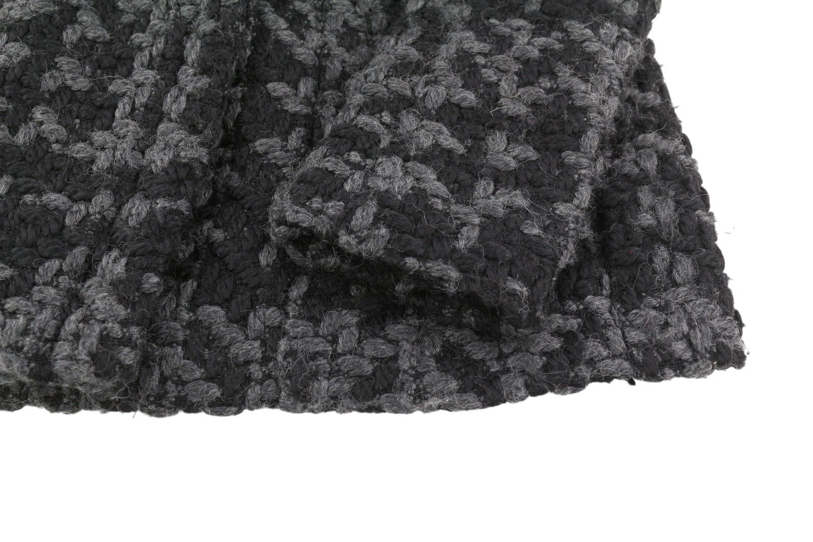 DESIGUAL Women's Coat EU38 Wool Blend Zip Front Patterned Mid Length