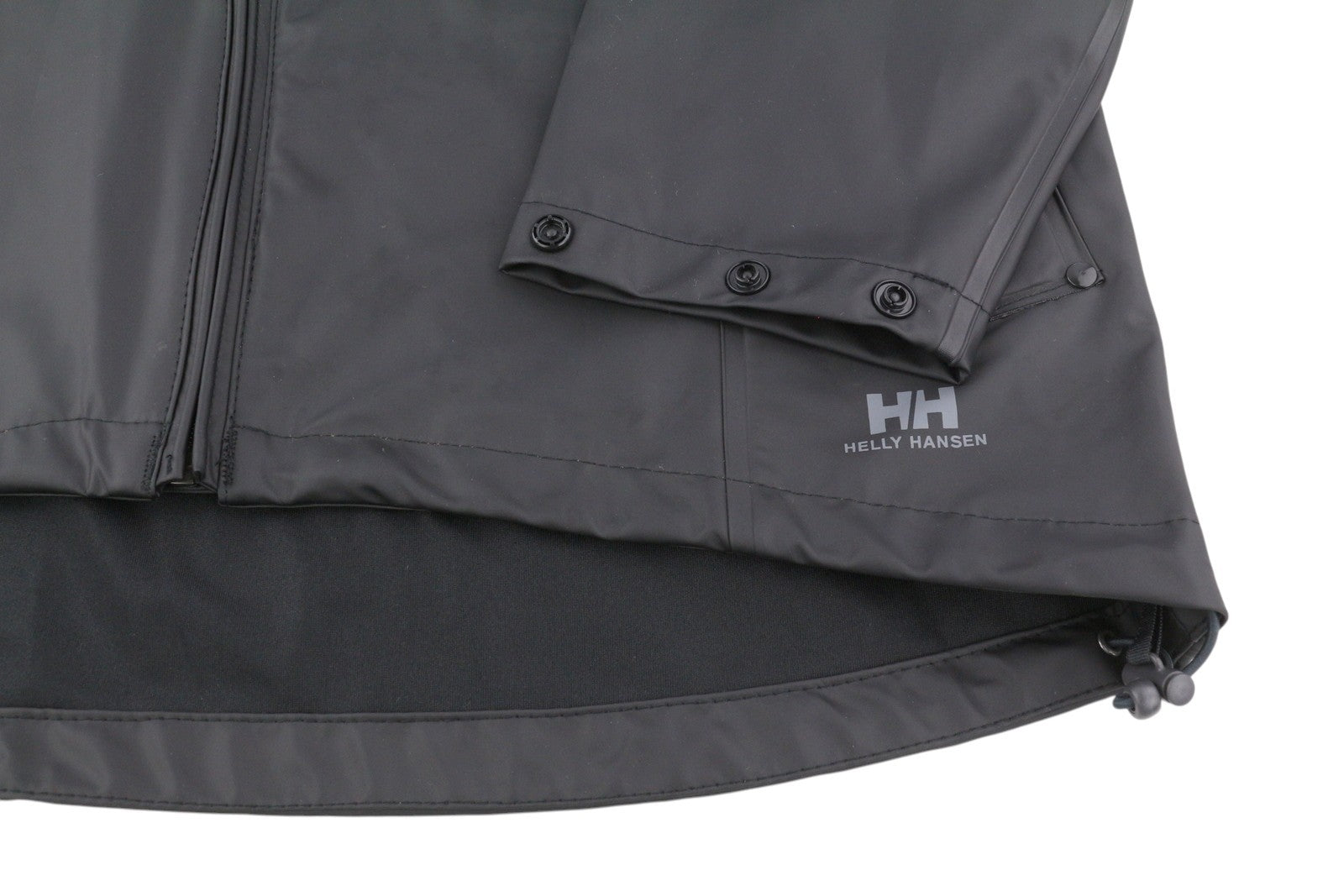 HELLY HANSEN Women's Jacket S Black Lightweight Water Repellent Hooded