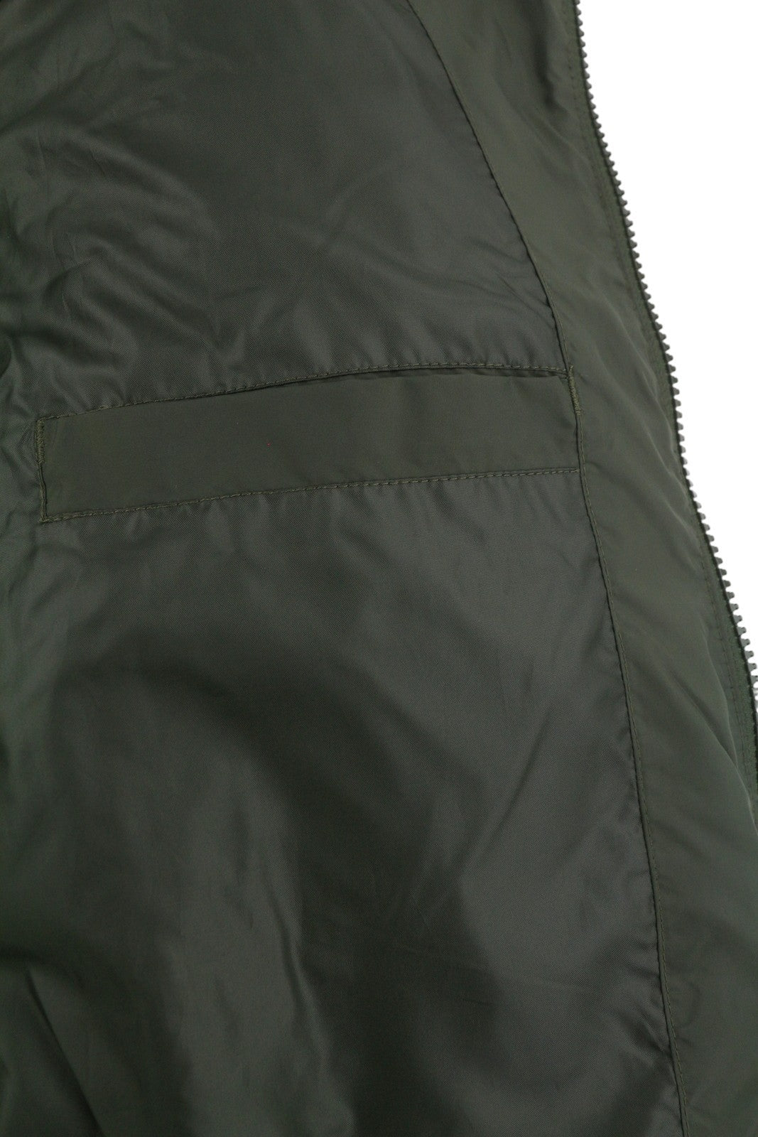 ONLY & SONS Onspeter Highneck Men Jacket M Dark Green Quilted Padded Full Zip