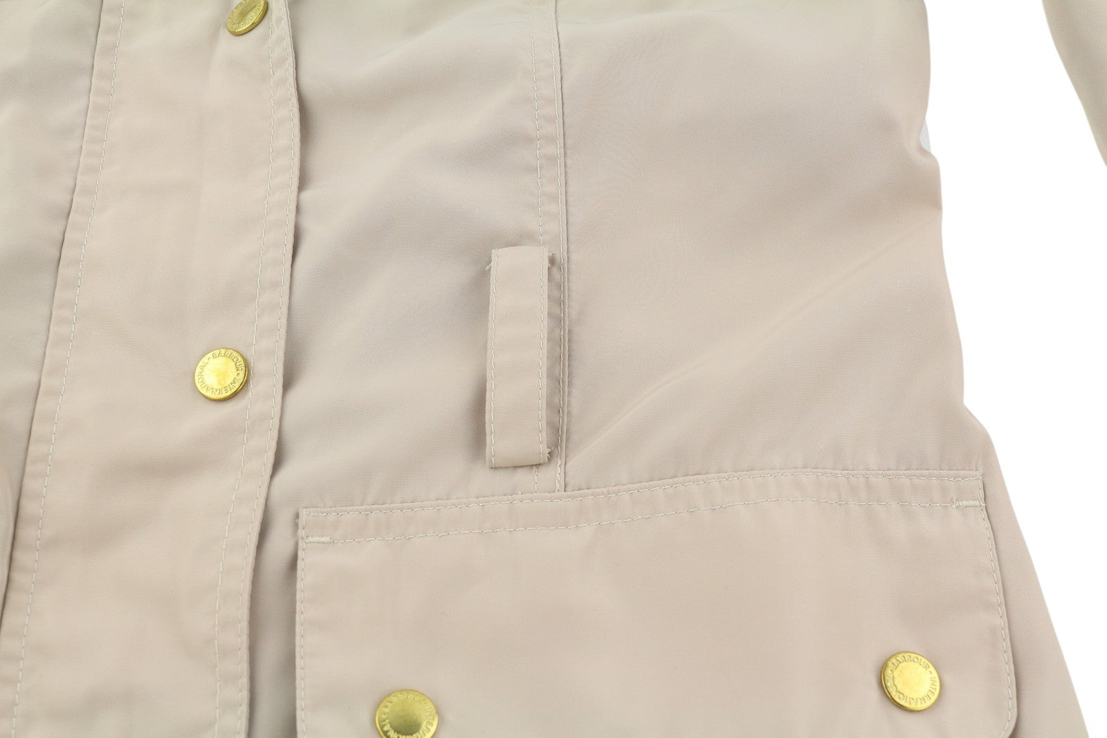 BARBOUR Bintl Broton Women's Jacket EU36 Brown Belted Lightweight Zip