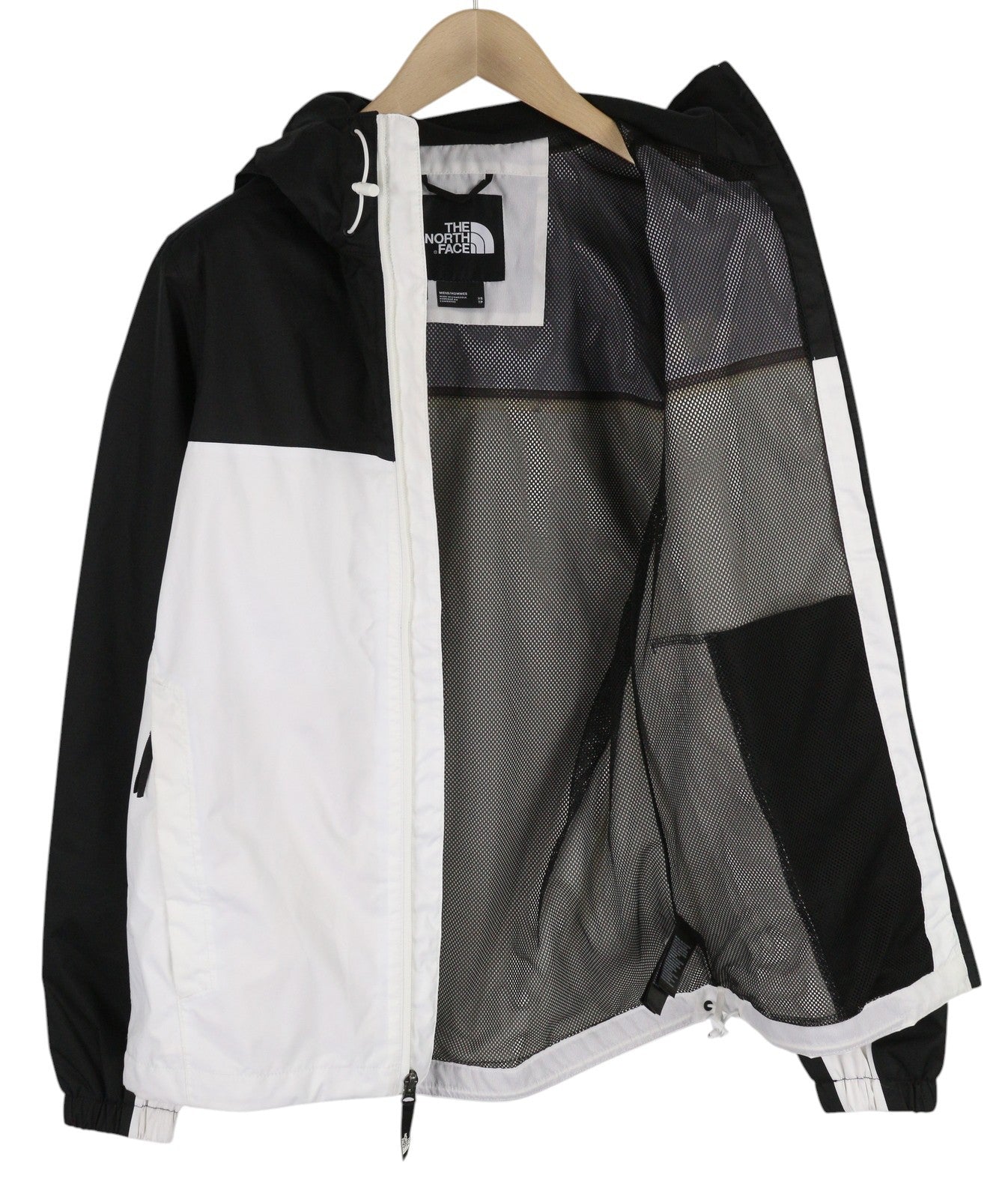 THE NORTH FACE Men's Jacket XS Black Hooded Full Zip DryVent