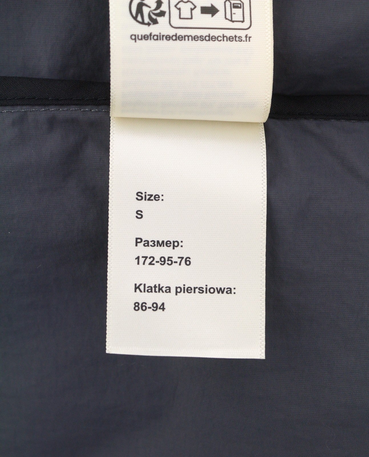 LEE Men Jacket S Washed Black Spread Neck Full Zip Unlined Lightweight