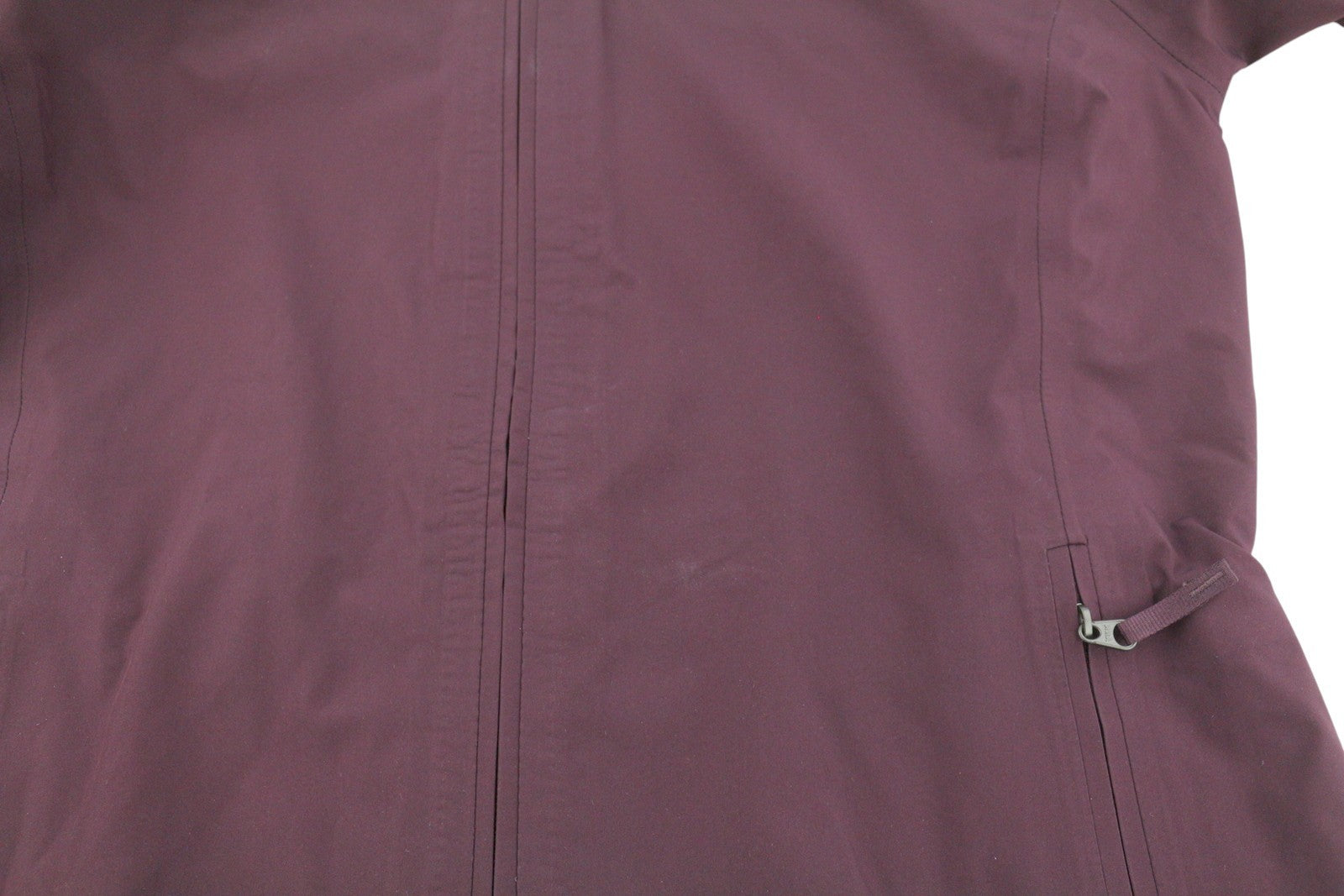 THE NORTH FACE Women's Jacket S Burgundy Hooded Drawstring FutureLight