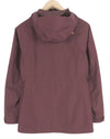 Burgundy Polyester Jacket