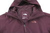 Burgundy Polyester Jacket