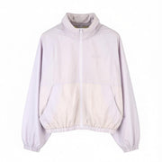 MUSTANG Hanna Light Women Jacket S Light Purple Hidden Hood Sport Lightweight