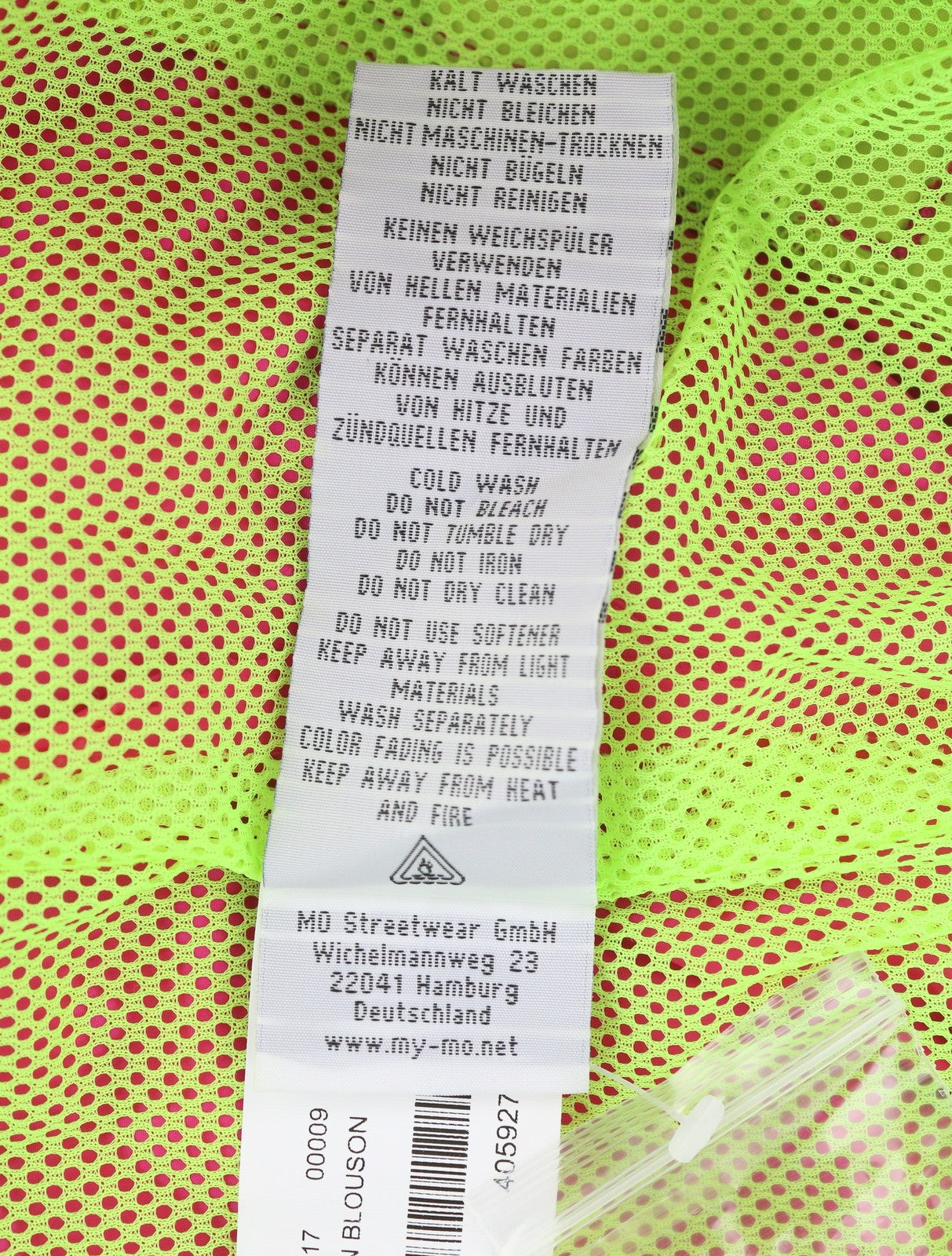 MYMO Women Jacket S Pink Mesh Lined High Neck Pockets Lightweight