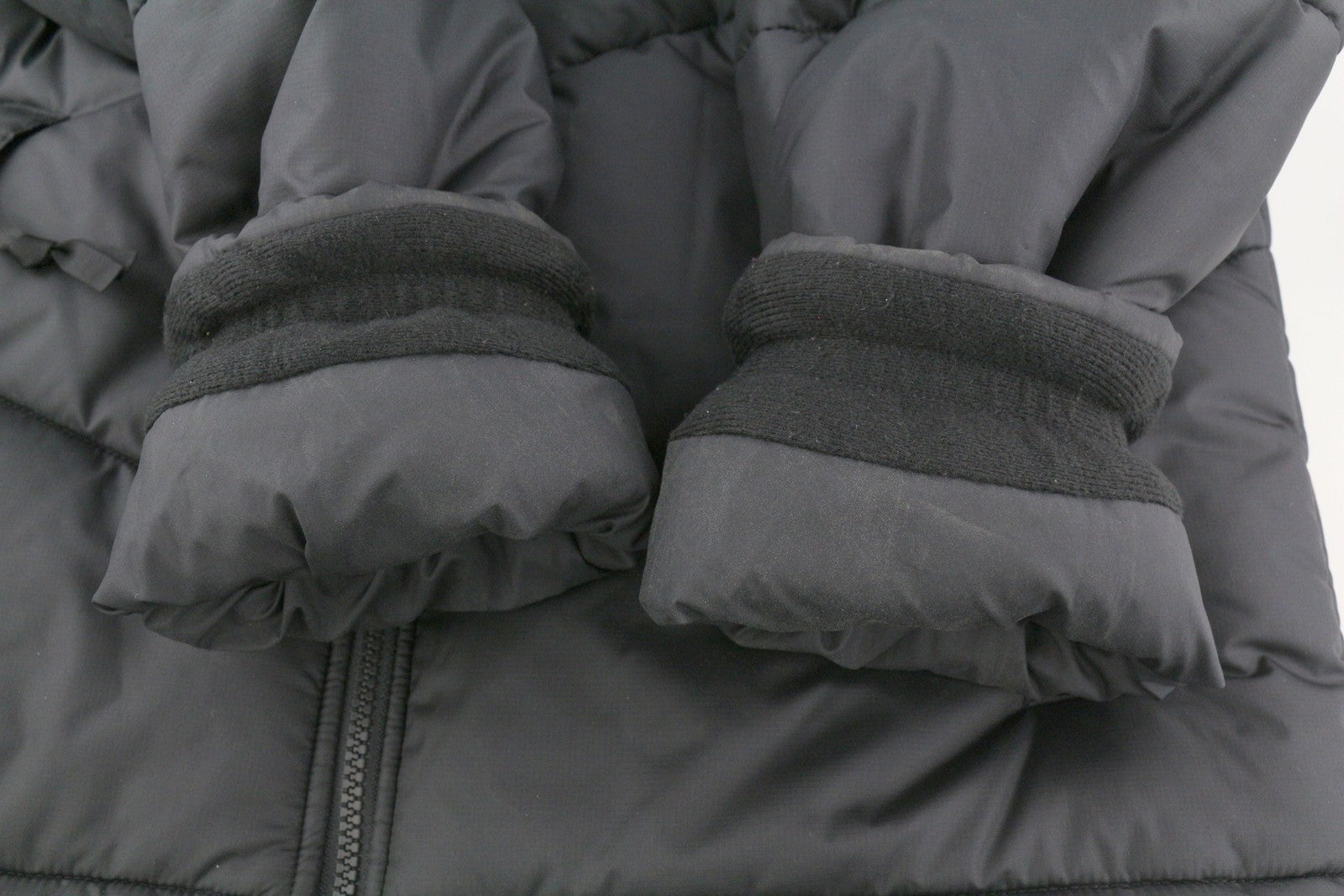 THE NORTH FACE Men's Jacket XS Black Insulated High Neck Zip Puffer