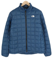 THE NORTH FACE Men's Jacket L Navy Thermoball Eco Quilted Puffer