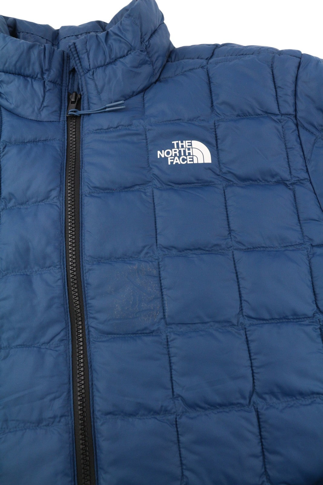 THE NORTH FACE Men's Jacket L Navy Thermoball Eco Quilted Puffer