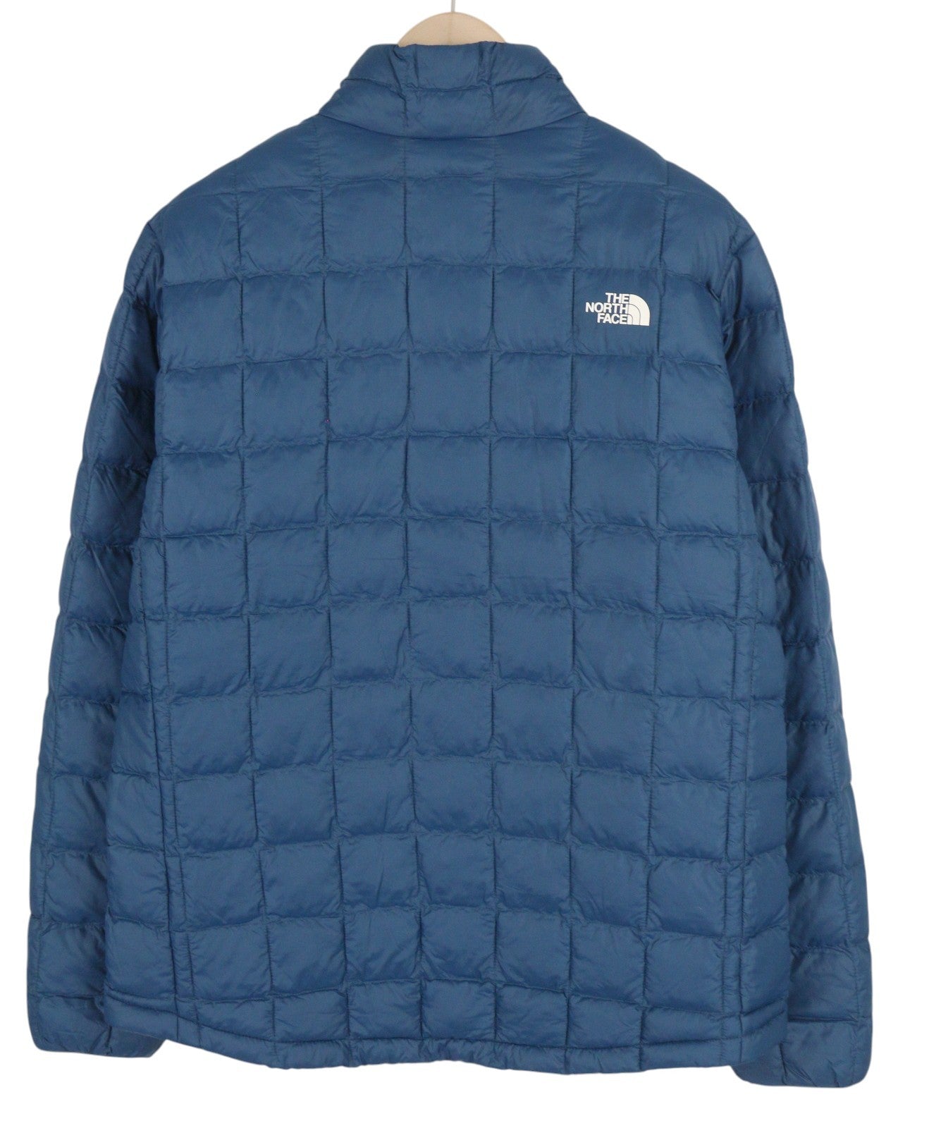 THE NORTH FACE Men's Jacket L Navy Thermoball Eco Quilted Puffer