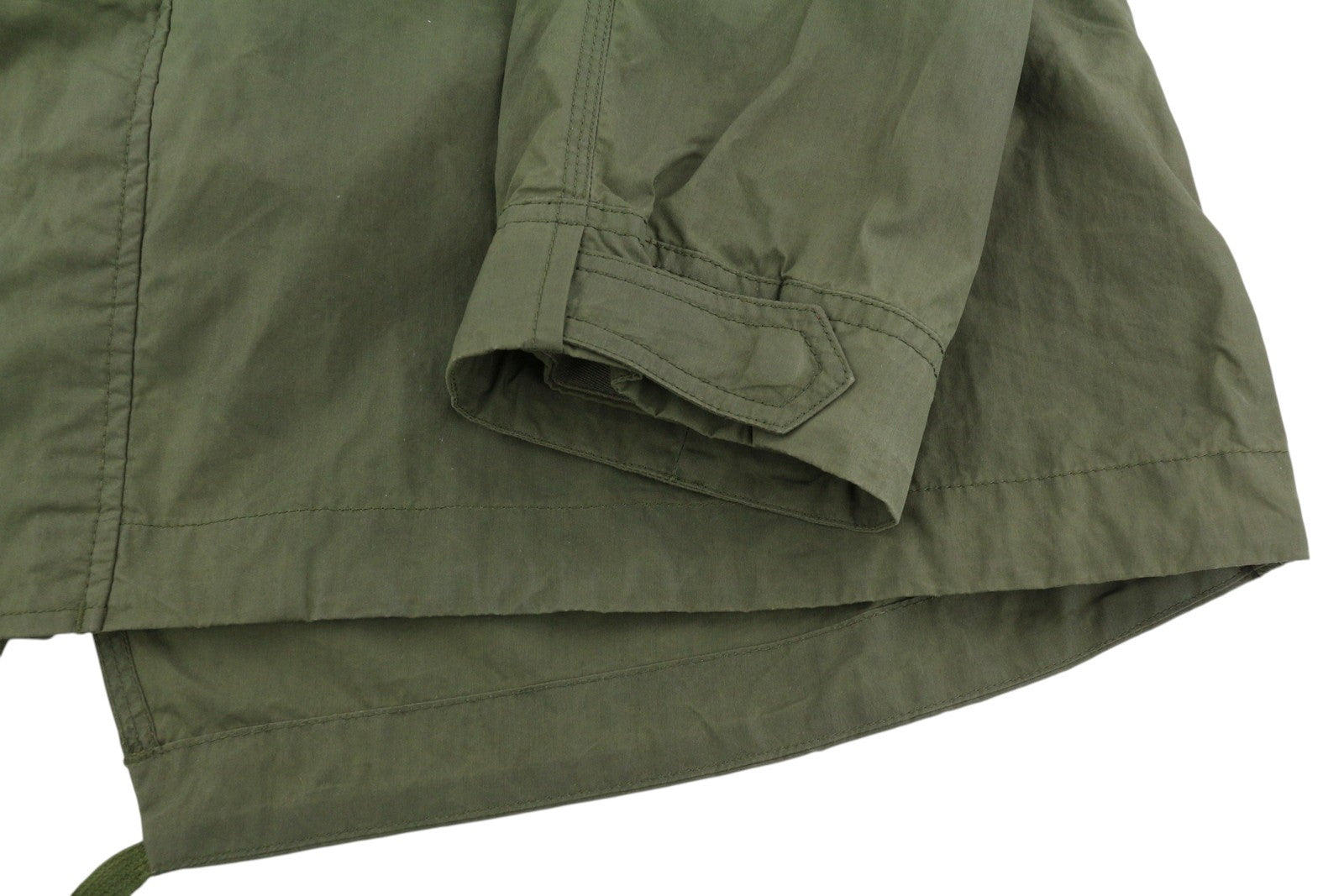 DIESEL W-Terry Women's Jacket M Green Hooded Parka Sherpa Lined RRP395