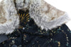 Multicoloured Polyester Coat