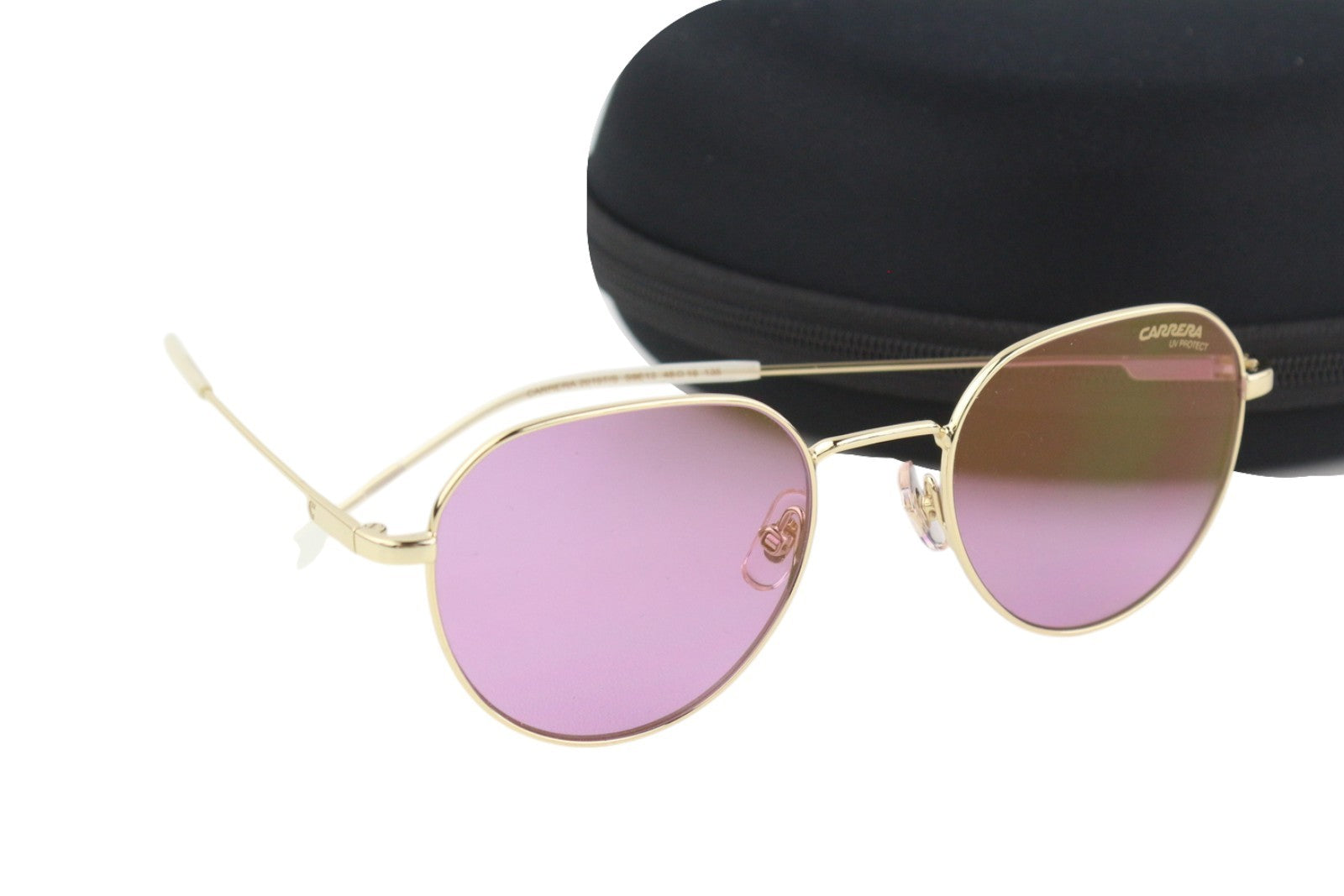 CARRERA S9E13 Women Sunglasses Golden Tone Frame Pink UV Protection 2015T/S