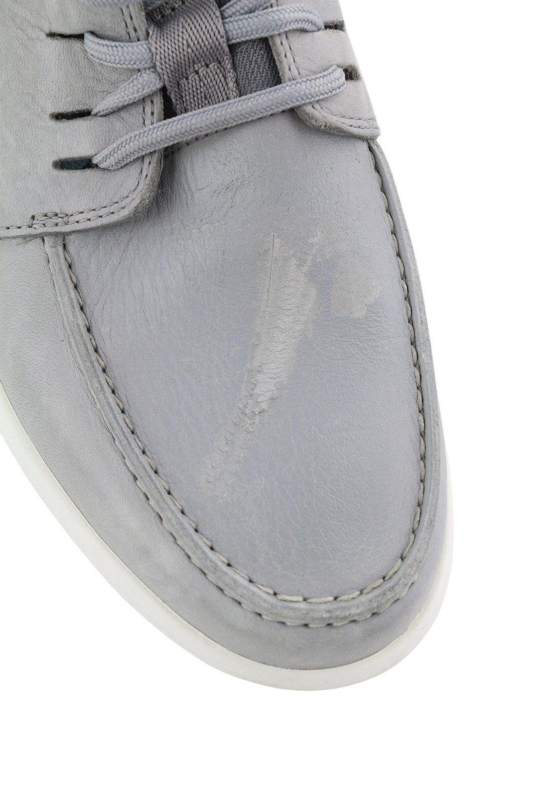 TIMBERLAND A42G1 Men's Shoes EU42 Grey Leather Boat Lace GreenStride Comfort