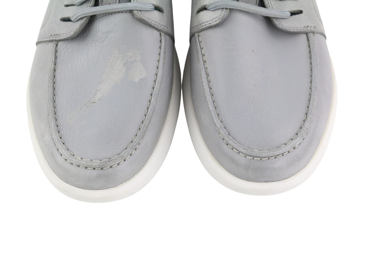 TIMBERLAND A42G1 Men's Shoes EU42 Grey Leather Boat Lace GreenStride Comfort